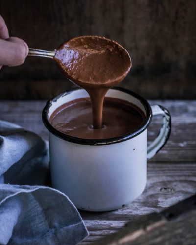 Thick Peanut Butter Hot Chocolate