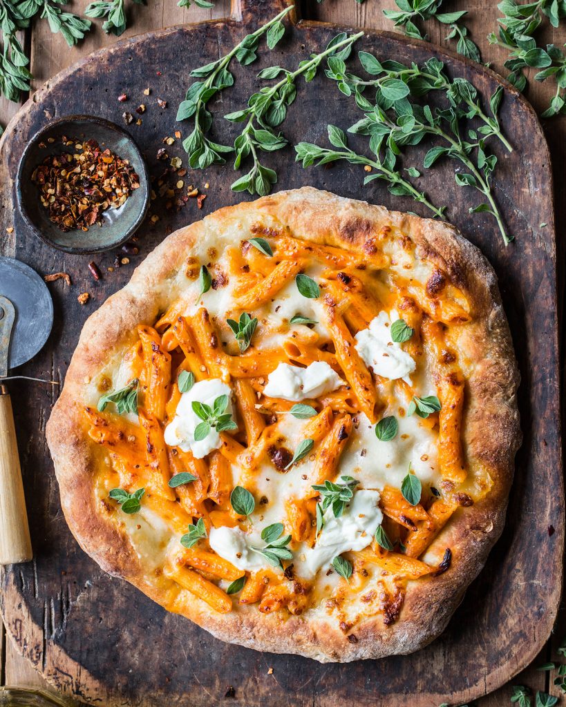 Sicilian Pizza with Vodka Sauce Recipe