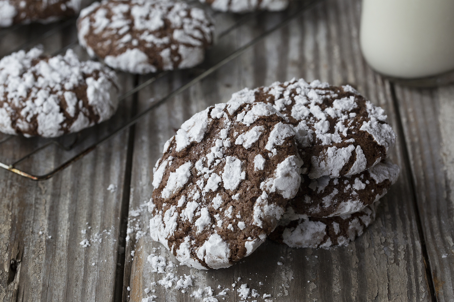 Mexican Chocolate Crinkle Cookies | Eitan Bernath