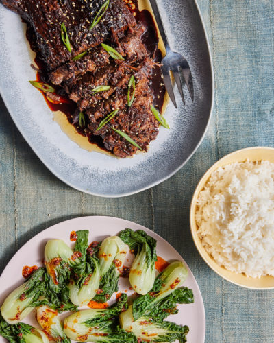 Soy and Ginger Braised Brisket