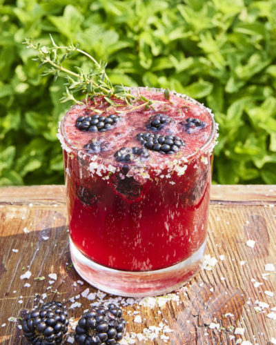 Blackberry Thyme Margarita