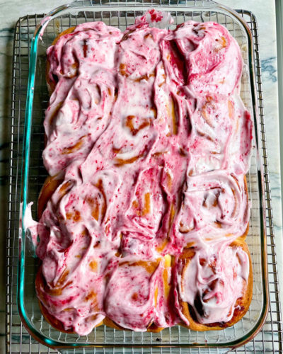 Raspberry Sweet Rolls